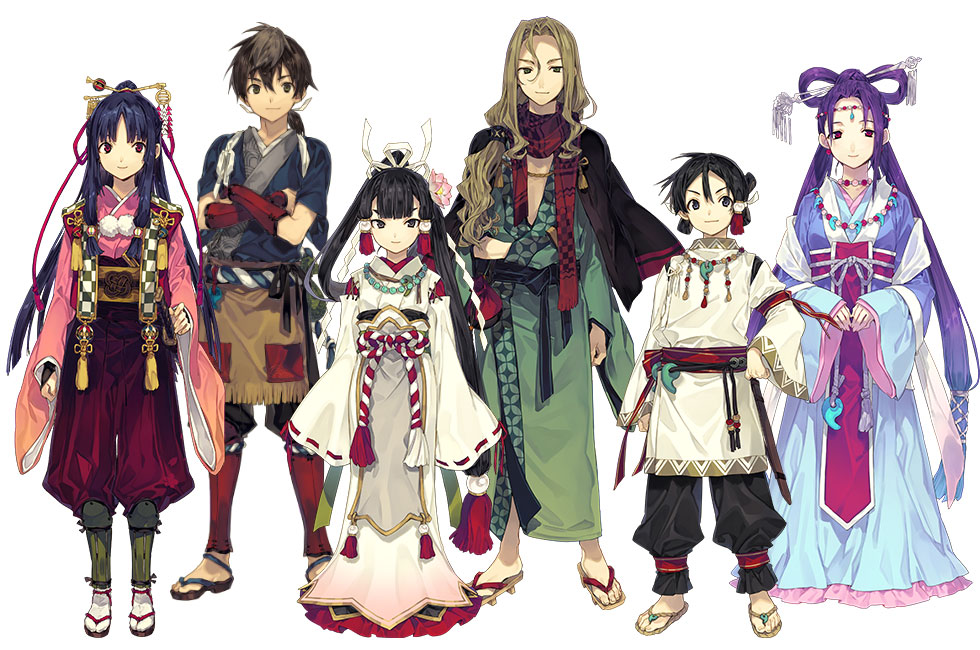 銀古、レン、甲斐姫たち